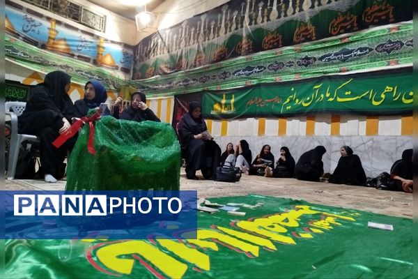 شور حسینی در شب چهارم محرم 1404 در هیات فرهنگیان ناحیه ۳ شیراز 