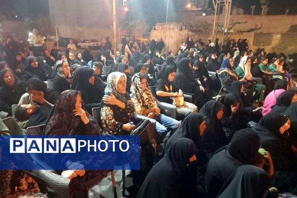 مراسم تعزیه خوانی شهادت حضرت عباس  در قیامدشت