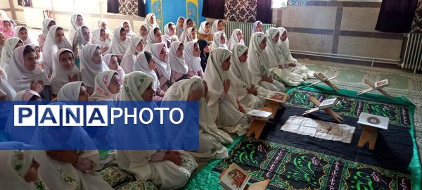 محفل انس با قرآن کریم در مدارس شهرستان هلیلان