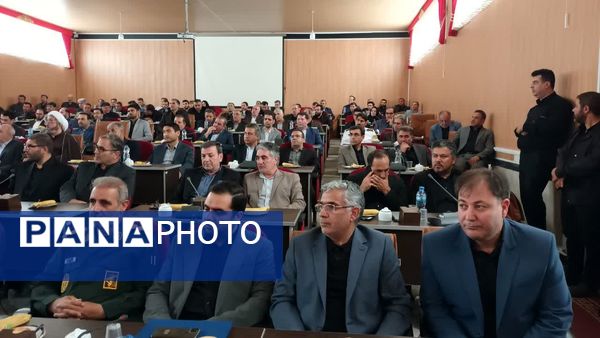 مراسم تکریم و معارفه رؤسای سابق و جدید دادگستری شهرستان اهر