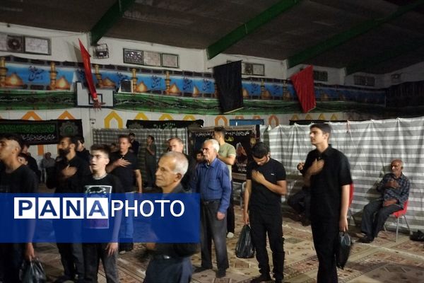 شور حسینی در شب چهارم محرم 1404 در هیات فرهنگیان ناحیه ۳ شیراز 