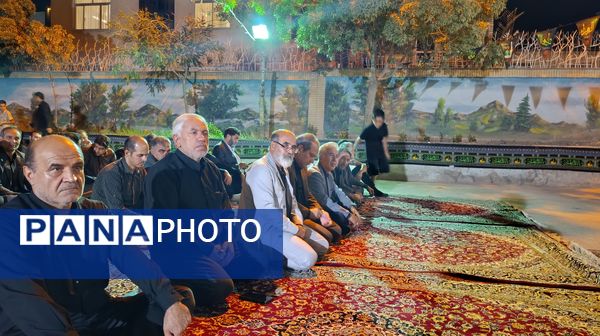  عزاداری هیئت اجتماع حسینی در ناحیه 7 مشهد