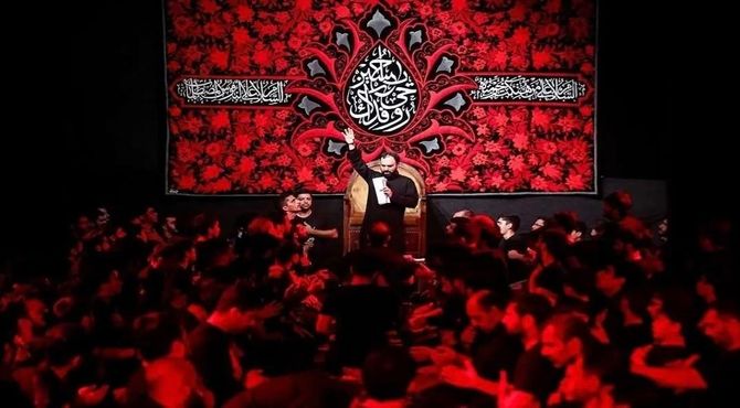 خیمه عزای سیدالشهدا برپا شد