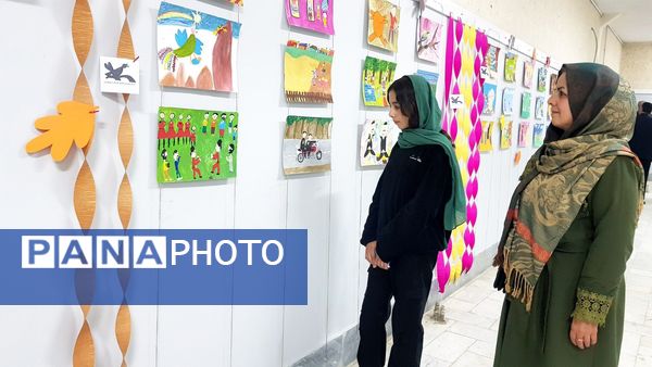 افتتاح نمایشگاه نقاشی کودک در شیروان 