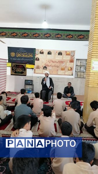 مراسم ایام فاطمیه دوم در مدارس سندرک