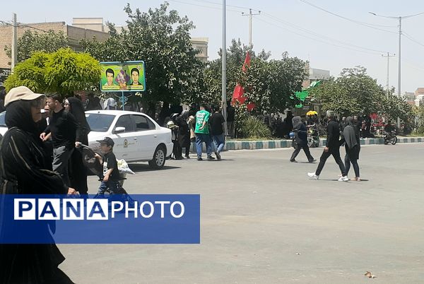 جلوه‌ای از روز عاشورا در بجنورد