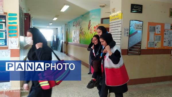 آژیر مانور سراسری زلزله در املش به صدا درآمد