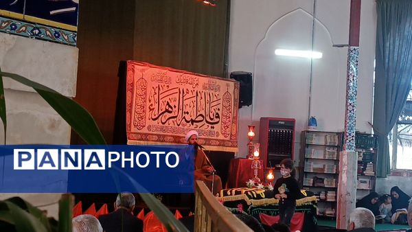برگزاری مراسم تشییع نمادین پیکر حضرت فاطمه(س)در امامزاده سید محمد(ع)کاشمر