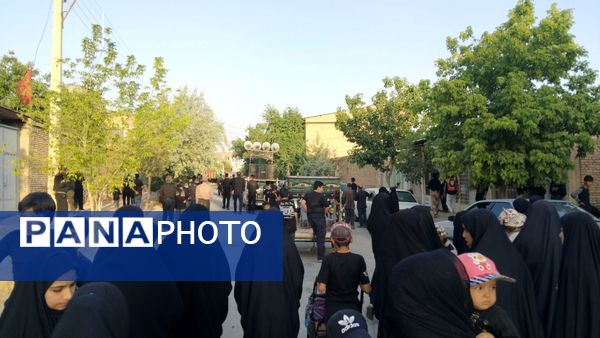 هیات‌ عزاداری‌ در شهر وردنجان‌‌ 