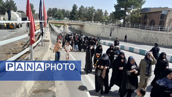 مراسم جاماندگان اربعین در شهرستان نیشابور همراه با برنامه های متنوع برگزار شد 