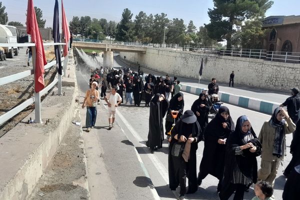 مراسم جاماندگان اربعین در شهرستان نیشابور همراه با برنامه های متنوع برگزار شد 