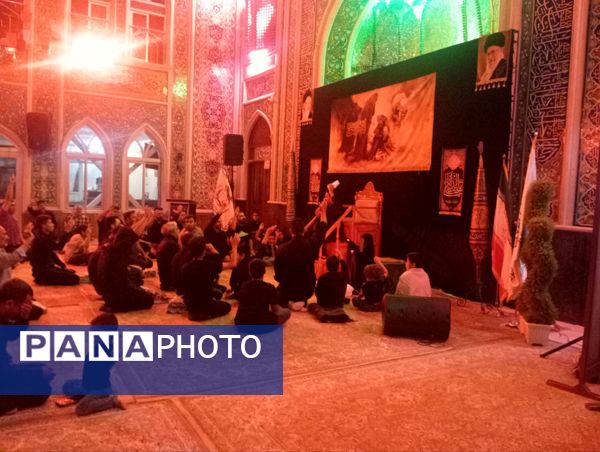 برگزاری مراسم شب سوم عزاداری اباعبدالله(ع) در تکیه ابوالفضلی نیشابور