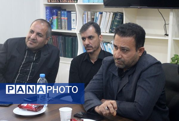 جلسه هماهنگی سوگواره «احلی من العسل» آموزش و پرورش استان بوشهر