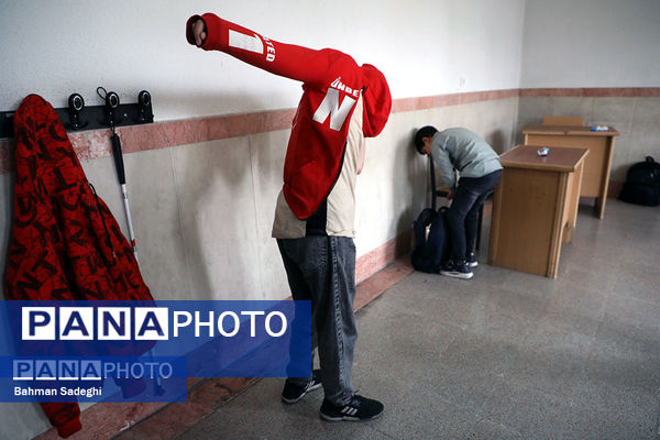 بازدید خبرنگاران از مجتمع نابینایان شهید محبی منطقه 5 شهر تهران