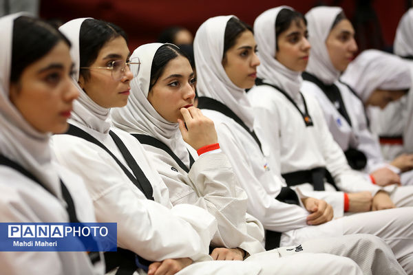 مراسم بدرقه کاروان ورزشی دانش‌آموزی به ژیمنازیاد جهانی دانش‌آموزی بحرین 2024