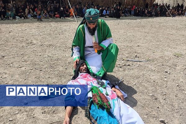 مراسم تعزیه خوانی اربعین حسینی در شهر نیشابور