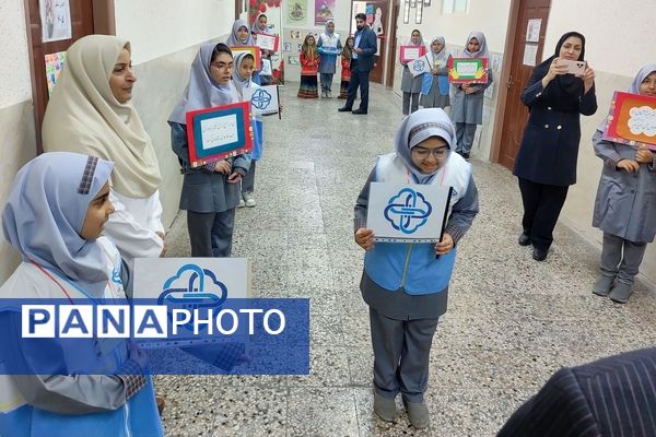 افتتاح اتاق بهداشت و روز جهانی غذا در دبستان شهیده کفاش ناحیه ۶ مشهد مقدس