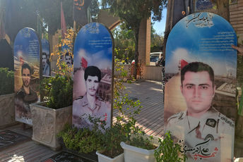 شهیدان شنونده اشعار؛ خبرنگار پانا با شهدا نجوای عشق کرد