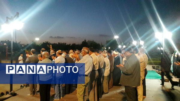 یادواره شهدا محله در پارک ارغوان  نیشابور