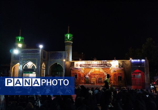 برگزاری مراسم شب دوم عزاداری ماه محرم در مسجد شهدای گمنام 