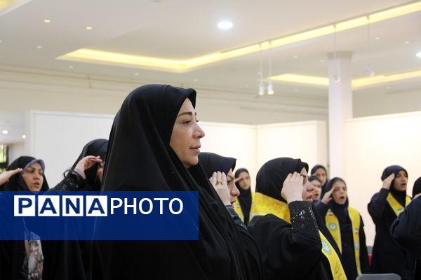 پیش اردوی ملی تشکیلات پیشتازان ویژه دختران در ری یک
