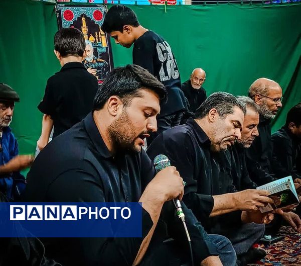 مراسم سوگواری شهادت امام رضا (ع) در شهر رباط‌سنگ 