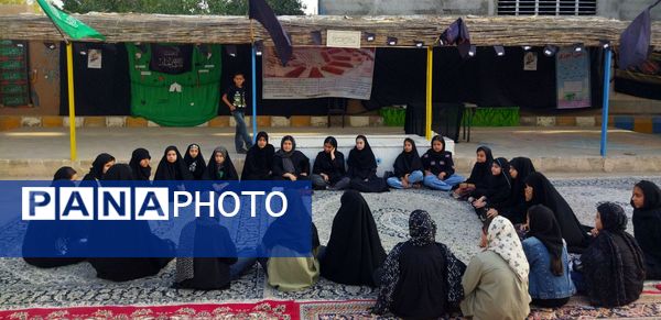 هیئت دانش آموزی دختران حاج قاسم در خلیل آباد