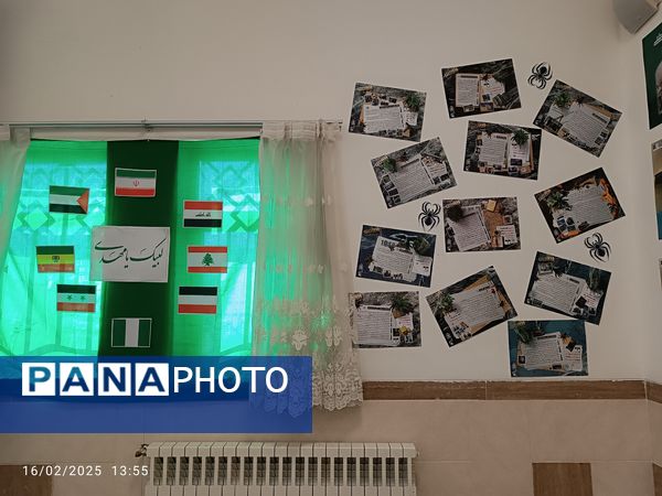 بازدید مسئول اتحادیه انجمن اسلامی یزد از دبیرستان دخترانه شهید زینلی بهاباد
