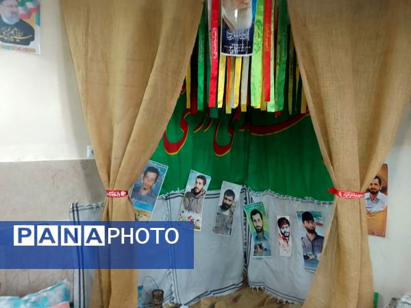 مراسم معنوی اعتکاف در مسجد صاحب الزمان جوادیه