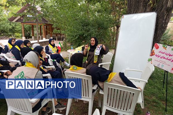 حضور دانش آموزان پیشتاز پردیس در پیش اردوی ملی ۱۴۰۴