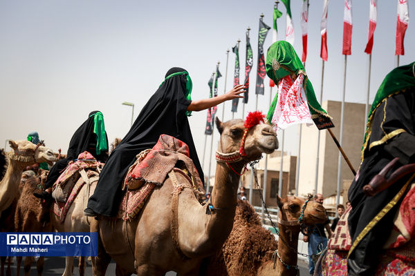 آیین سنتی کاروان عزاداری بنی اسد در تهران