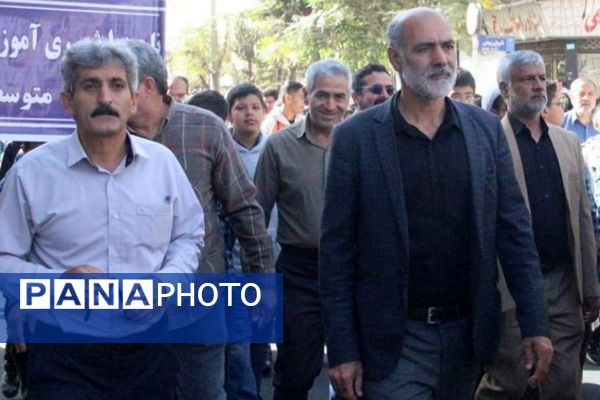 فریاد استکبارستیزی در قیامدشت طنین‌انداز شد