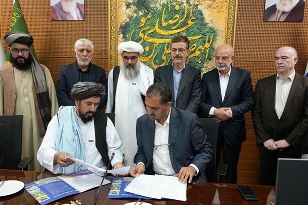 تفاهم‌نامه دانشگاه علوم پزشکی مشهد و صحت عامه ولایت هرات امضا شد