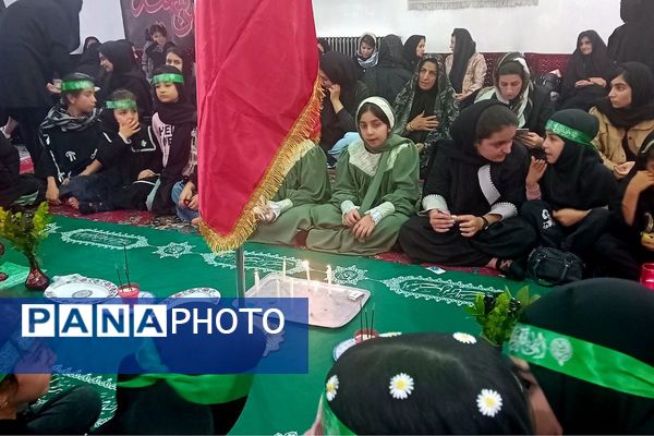 برگزاری مراسم شهادت دردانه حضرت اباعبدالله الحسین در شهرستان فیروزکوه