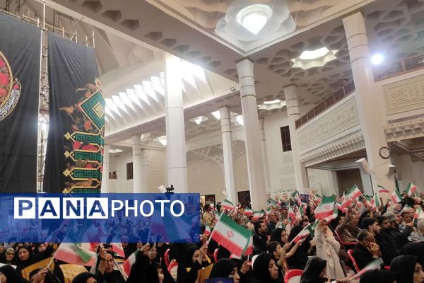 مراسم چهلمین روز شهدای جنگ 12 روزه تهاجم رژیم صهیونیستی در شیراز 