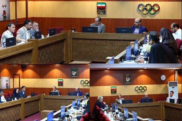 نشست تخصصی کمیته ملی المپیک با فدراسیون‌های قایقرانی، تیراندازی و انجمن بادبانی 