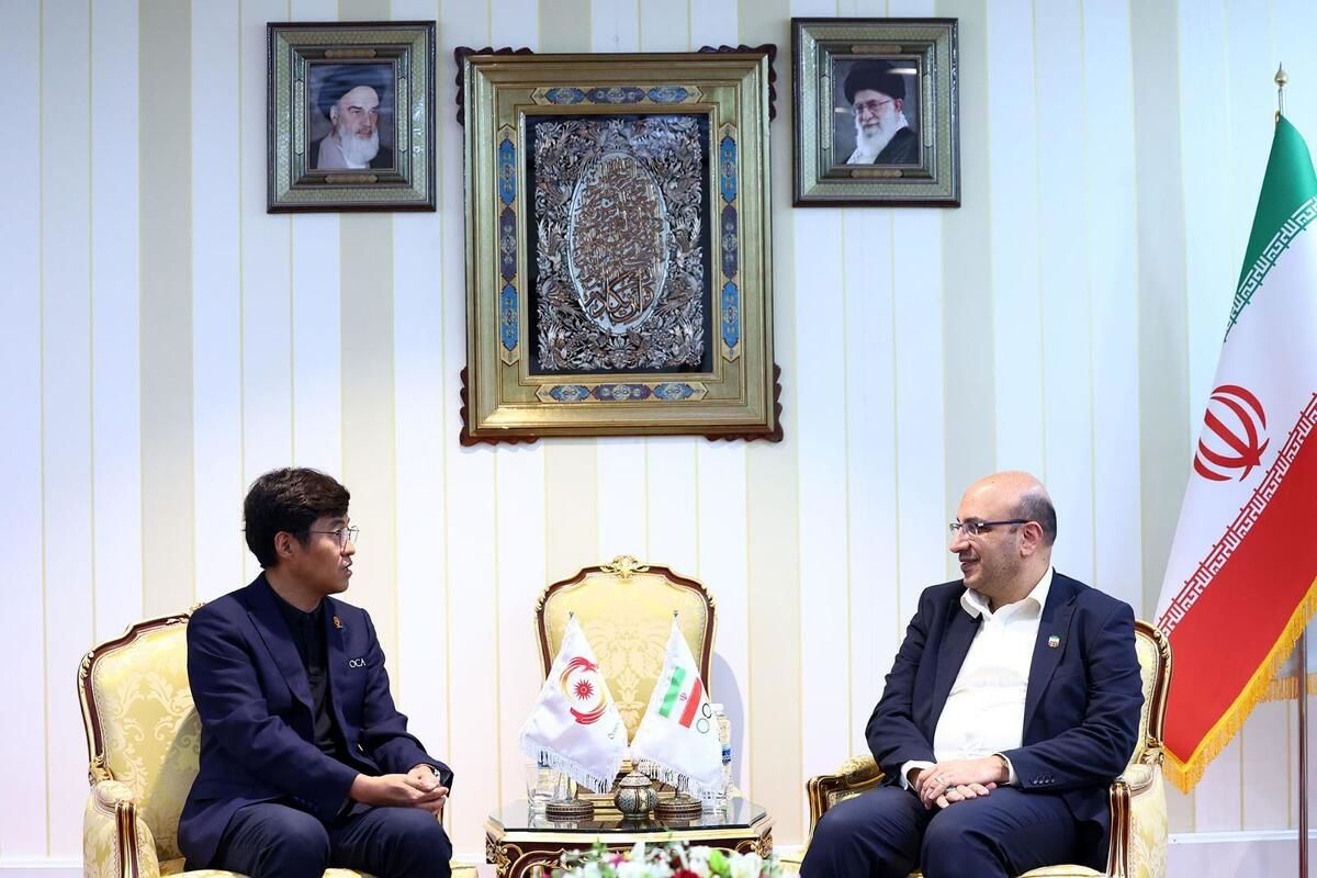 دیدار دبیرکل کمیته ملی المپیک با مدیر رسانه و پخش شورای المپیک آسیا