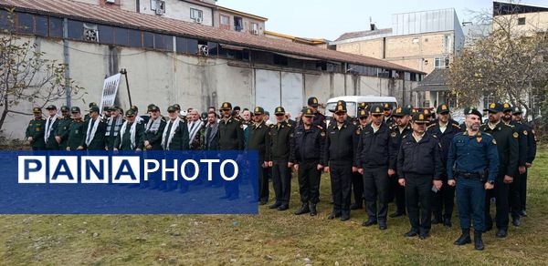 رزمایش اقتدار بسیجیان در شهرستان صومعه‌سرا