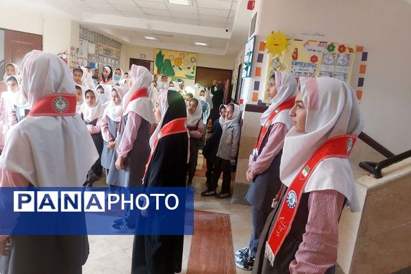 در مسیر پرورش نسل انقلابی؛ مراسم صبحگاهی تشکیلاتی در فیروزکوه جان گرفت