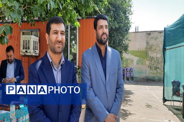آیین خشت‌گذاری هنرستان اطلس روان کارا شهرستان پاکدشت 