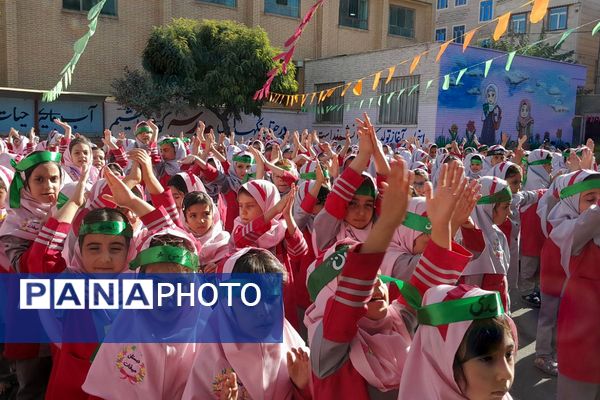 اجرای طرح مصباح الهدی در دبستان میقات بهارستان دو