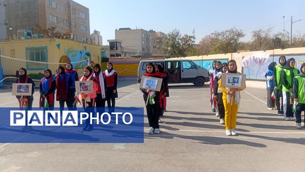 المپیاد ورزشی درون مدرسه‌ای در دبیرستان عطیه