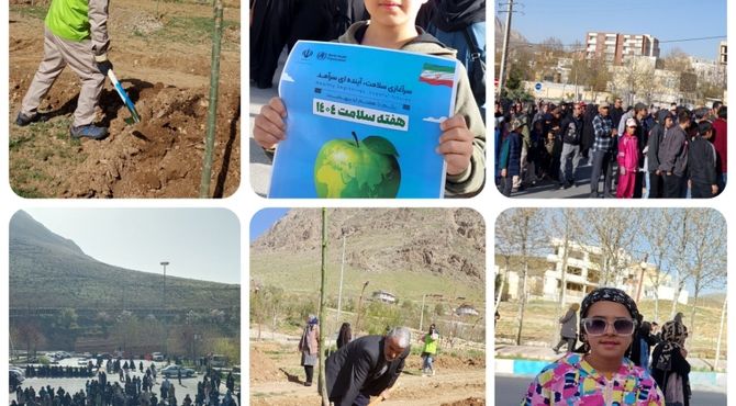 همایش پیاده‌روی به مناسبت روز زمین پاک در فریدونشهر