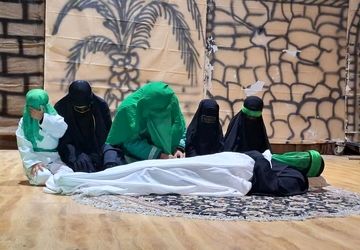 نمایش سکوتی پر از فریاد، روایتی از مظلومیت حضرت زهرا(س) در نجف آباد با استقبال مردم مواجه شد