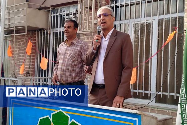 برگزاری مراسم تکریم از فرزند شهید سهیل رستمیان در ناحیه یک شهرری
