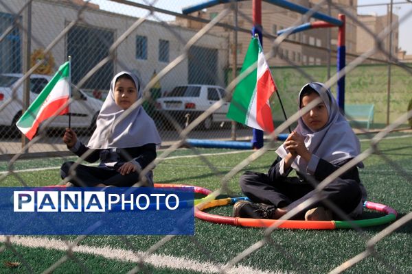 برگزاری المپیاد ورزشی درون مدرسه‌ای در بهارستان‌دو