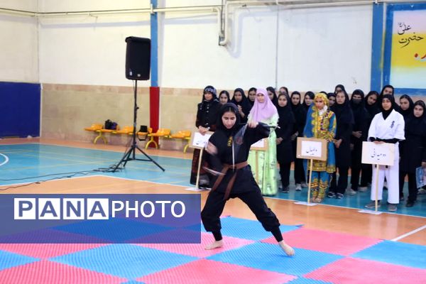 آیین افتتاحیه المپیاد ورزشی درون‌مدرسه‌ای در یزد