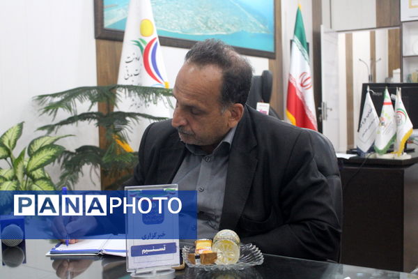 نشست خبری معاون تربیت‌بدنی و سلامت آموزش و پرورش استان بوشهر