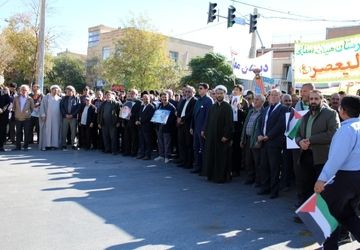 جوشش وحدت در سملقان؛ حضور پرشور مردم در راهپیمایی ۱۳ آبان