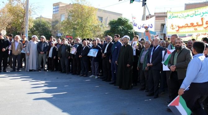 جوشش وحدت در سملقان؛ حضور پرشور مردم در راهپیمایی ۱۳ آبان